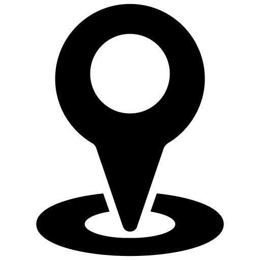 Pictogramme d'un ping de localisation